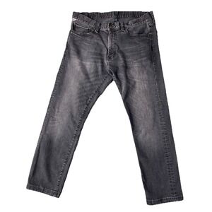 Denim & Supply Ralph Lauren Men's Black Jeans Mens 32x27 Prospect Slim Faded